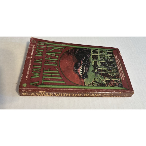 A Walk with the Beast, Avon Books, Horror Anthology Gothic 1969 PB Vintage - Picture 6 of 6